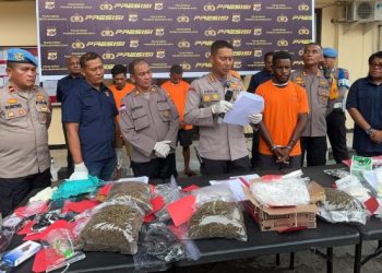 Miliki Barang Bukti Ganja Seberat 2,6 Kilogram, 1 Warga PNG Terancam Pidana Penjara Seumur Hidup