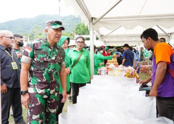 Bangkitkan Usaha Masyarakat, Kodam Cenderawasih Gelar Bazar di Berbagai Daerah