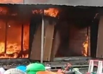 Kebakaran Terjadi di Sejumlah Titik di Jayapura, Diduga Sengaja Dibakar