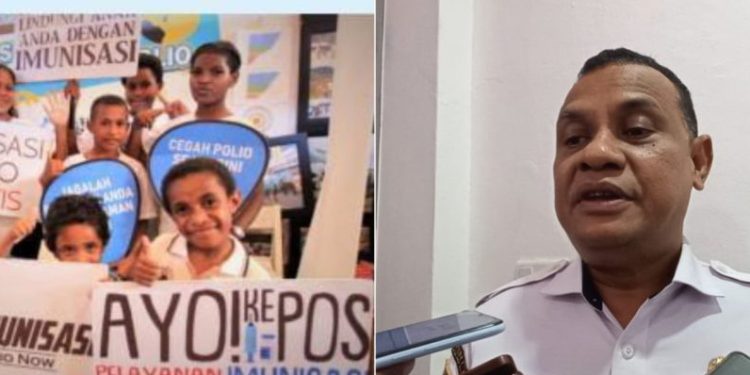 Lebih dari 188 Ribu Anak di Papua Jadi Target Pemberian Imunisasi Polio