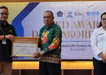 TKD Awards, Apresiasi DJPb untuk Pemda Mitra Kerja di Papua
