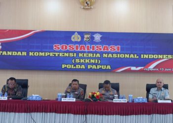 Jasa Raharja bersama Polda Papua Sosialisasikan SKKNI