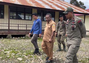 Proses Belajar Mengajar di SMKN 1 Oksibil Berjalan Normal Pasca Dibakar KKB