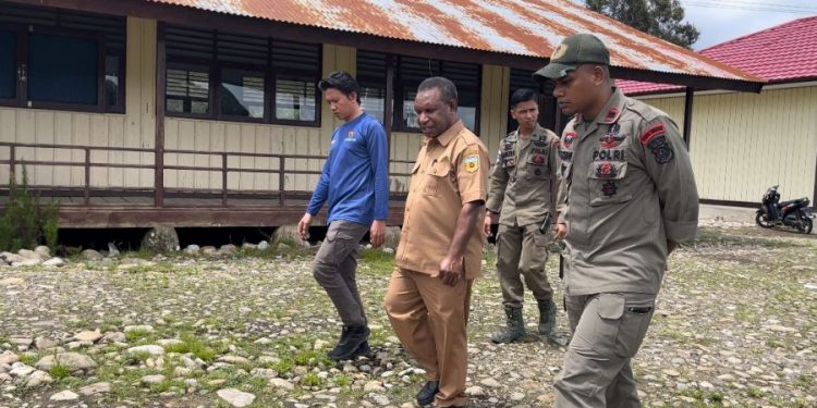 Proses Belajar Mengajar di SMKN 1 Oksibil Berjalan Normal Pasca Dibakar KKB