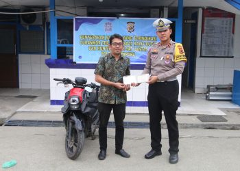 Polres Jayapura Berhasil Temukan Motor Curian saat Operasi Patuh Cartenz 2024