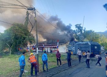 Warga Diminta Tak Berspekulasi Terkait Kebakaran Sejumlah Kantor Pemerintahan di Sentani