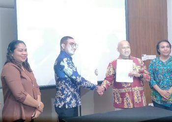 Pemkab Sarmi dan BPJS Kesehatan Komitmen Beri Perlindungan Sosial kepada Masyarakat