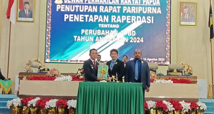 APBD Perubahan Papua 2024 Bertambah Rp1,24 Triliun, Pj Gubernur Sampaikan Hal Ini