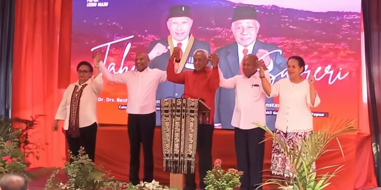 Benhur Tomi Mano dan Constant Karma, Pasangan Calon Kepala Daerah di PSU Pilgub Papua