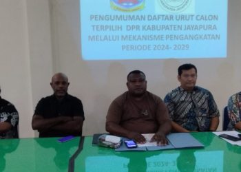 Pansel Umumkan Daftar Urut Nama Calon Terpilih DPRK Jayapura Jalur Otsus