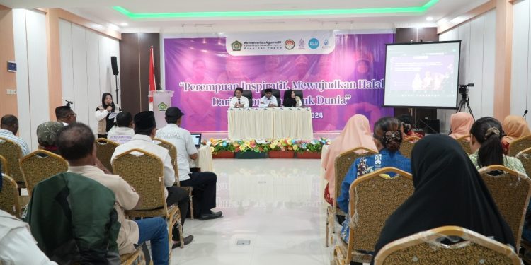 Kick Off Edukasi Sertifikasi Halal, Kakanwil Sampaikan Manfaat Penting