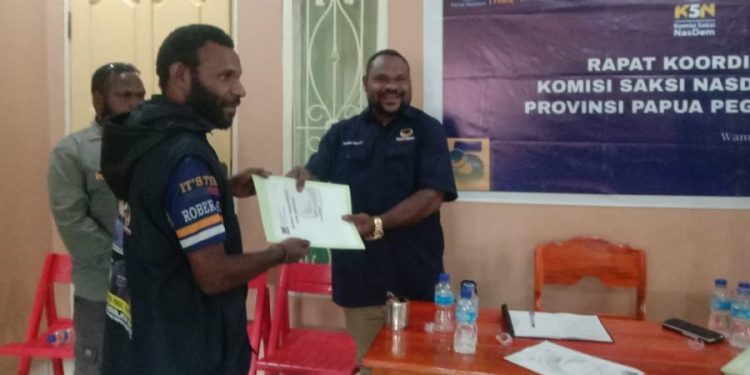 KSN Papua Pegunungan Siap Kawal Suara Caleg NasDem dan AMIN