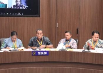 Komisioner KPU Papua Diberi Sanksi Peringatan Keras