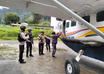 Pasca OTK Tembaki Pesawat Caravan Asia One di Puncak, Polisi Imbau Masyarakat Tidak Panik