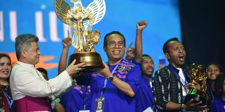 Provinsi Maluku Berhasil Pertahankan Prestasi di Pesparani Katolik III Nasional