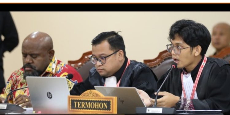 Sidang Sengketa Pilkada di MK : Pelaksanaan Sistem Noken di Papua Tengah Jadi Sorotan