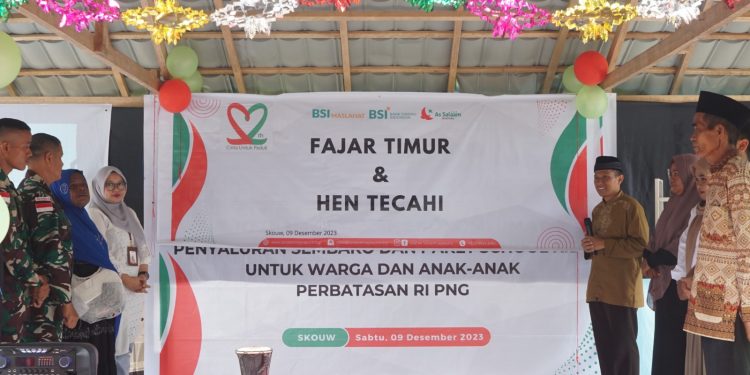 LAZ As Salaam Jayapura Launching Program Pemberdayaan Ekonomi di Wilayah Perbatasan RI-PNG