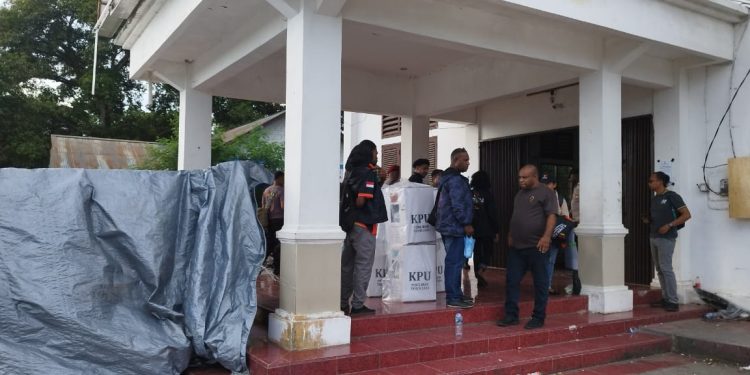 19 Distrik di Kabupaten Jayapura Telah Terima Logistik Pilkada
