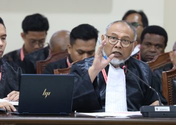 Sidang MK Pilgub Papua : Tim Paslon 2 Minta Perolehan Suara Paslon 1 Dibatalkan