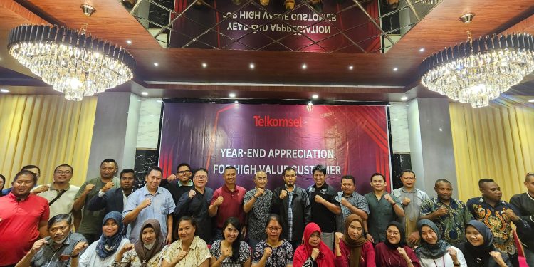 Jamuan Khusus Telkomsel Jayapura bagi Pelanggan Kategori Diamond