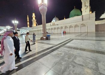Menag Kagumi Kemegahan Masjid Nabawi