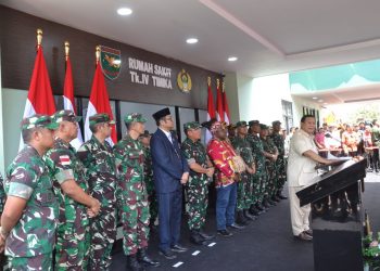 Resmikan RS Timika, Menhan Prabowo Subianto Apresiasi Suku Kamoro