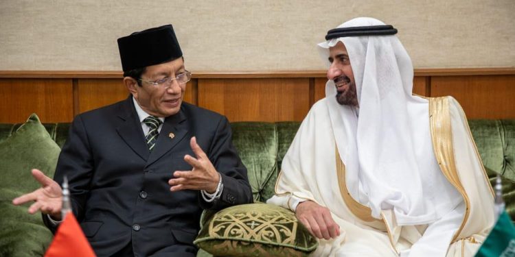 Menteri Agama RI dan Menteri Haji Saudi Bertemu di Masjidil Haram, Ini yang Dibahas