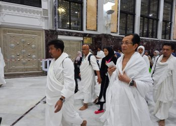 Menag Ajak Ribuan Jemaah Umrah Doakan Kemajuan Indonesia dan Perjuangan Palestina