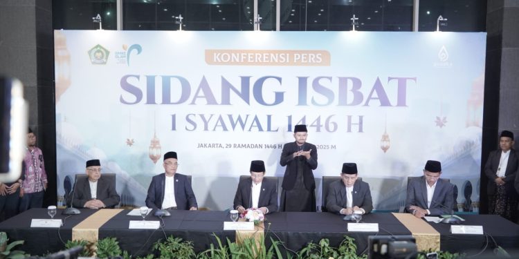 1 Syawal 1446 Hijriah Jatuh pada 31 Maret 2025