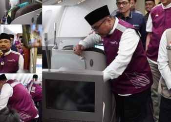 Ini Pesan Menteri Agama saat Lepas Keberangkatan Kloter Pertama Jemaah haji