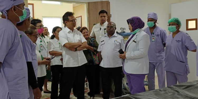 Kemenkes Bantu Alat Radioterapi Kanker RSUD Jayapura