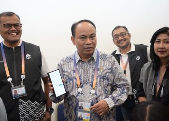 Menkominfo Apresiasi Kualitas Jaringan Telekomunikasi TelkomGroup di Media Center KTT AIS 2023 Forum