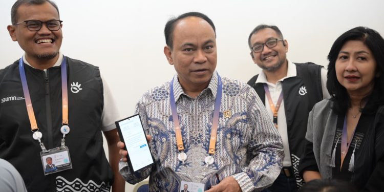Menkominfo Apresiasi Kualitas Jaringan Telekomunikasi TelkomGroup di Media Center KTT AIS 2023 Forum
