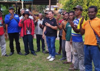 Kampanye di Sabron Sari, Paslon 04 JODA Berkomitmen Perbaiki Ekonomi Rakyat