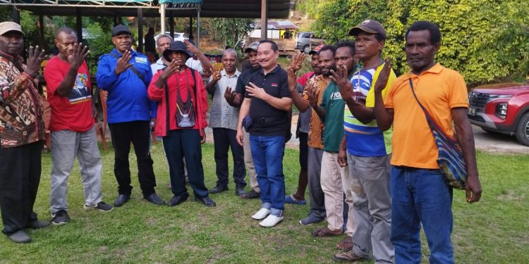 Kampanye di Sabron Sari, Paslon 04 JODA Berkomitmen Perbaiki Ekonomi Rakyat