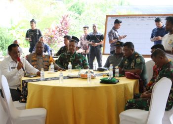 Ngopi Bareng Pilkada Damai 2024, Kapolres Jayapura Sampaikan Ini
