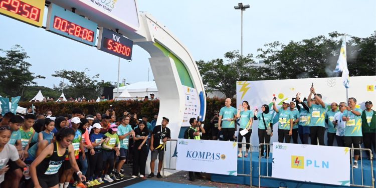 PLN Electric Run 2023 Berhasil Kurangi Emisi 11.880 Kg CO2