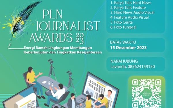 PLN Journalist Award Kembali Dibuka