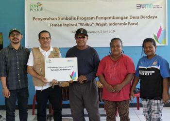 PLN Kembangkan Kampung Kwadeware Jadi Kampung Ekonomi Kreatif