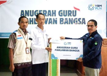 YBM PLN UIP MPA Berikan Apresiasi kepada 50 Guru di Jayapura