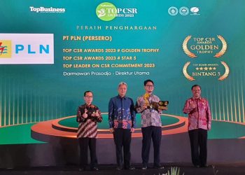 PLN Boyong 39 Penghargaan TOP CSR Awards 2023