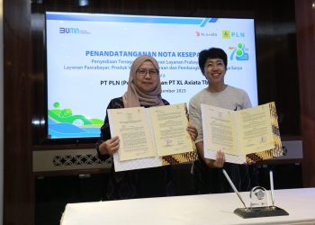 PLN dan XL Axiata Kerja Sama Tingkatkan Pelayanan Publik
