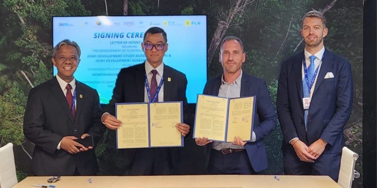 PLN Gandeng HDF Prancis Kembangkan Pembangkit Fuel Cell Hybrid