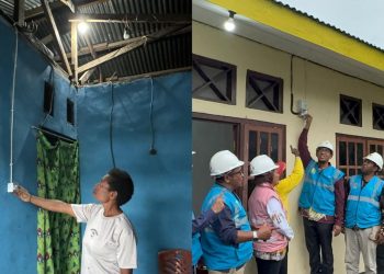Tembus Akses Menantang, PLN Berhasil Listriki 5 Kampung di Keerom