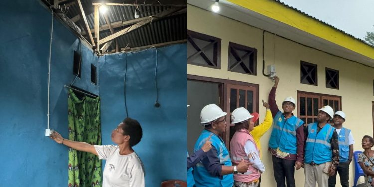 Tembus Akses Menantang, PLN Berhasil Listriki 5 Kampung di Keerom