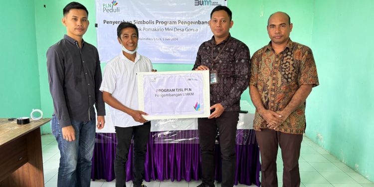 PLN Dorong Produk Lokal Gorua, Berdayakan UMKM Melalui Program PLN Peduli