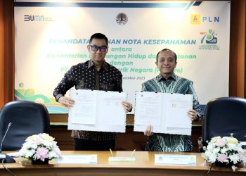 PLN dan KLHK Teken Kerjasama Tingkatkan Penggunaan Energi Terbarukan