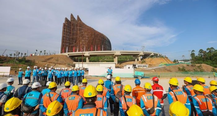 Gelar Apel Siaga, PLN All Out Sukseskan Upacara HUT RI ke-79 di IKN