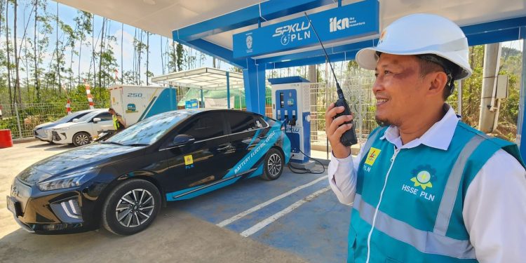 Wujudkan Kota Ramah Lingkungan, PLN Tambah SPKLU di 5 Titik di IKN