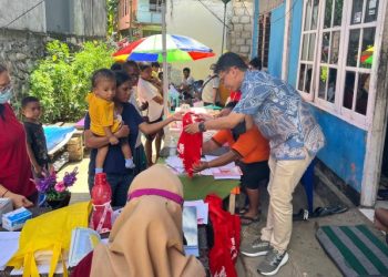 Astra Motor Papua Bagikan PMT, Peduli Kesehatan Anak